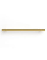 Astor - 240mm Brushed Brass Handle (Premium Solid Brass Construction) — detail 3