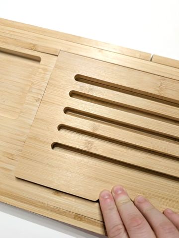 BONDI DRIFT Bath Bar Tray 750-955(L)x220(W)x25(H) — detail 3