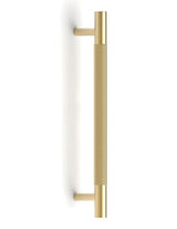 Nord - 200mm Brushed Brass Handle (Premium Solid Brass Construction) — detail 2