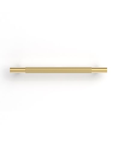 Nord - 200mm Brushed Brass Handle (Premium Solid Brass Construction) — detail 4