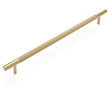 Nord - 380mm Brushed Brass Handle (Premium Solid Brass Construction)