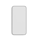 LED Newport 1500(W)x750(H) Black Metal Frame Tuffi Mirror- Install Horizontal or Vertical — detail 4