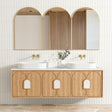 Laguna Mark II 1800mm Woodland Oak Wall Hung Cabinet Only