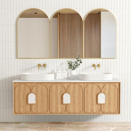 Laguna Mark II 1800mm Woodland Oak Wall Hung Cabinet Only