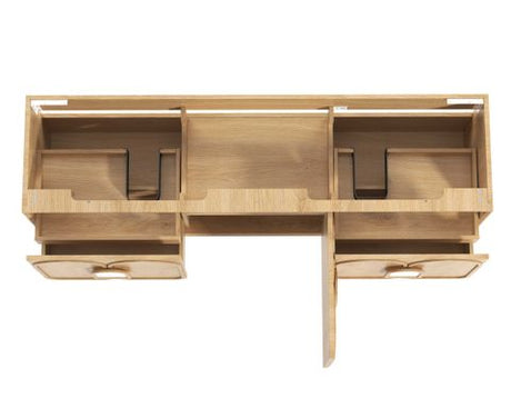 Laguna Mark II 1800mm Woodland Oak Wall Hung Cabinet Only — detail 5