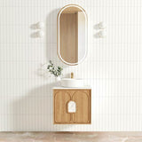 Laguna Mark II 600mm Woodland Oak Wall Hung Cabinet Only