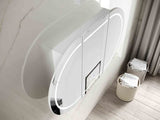 LED Bondi 1500(W)x900(H) White Shaving Cabinet - Premium Edition — detail 4