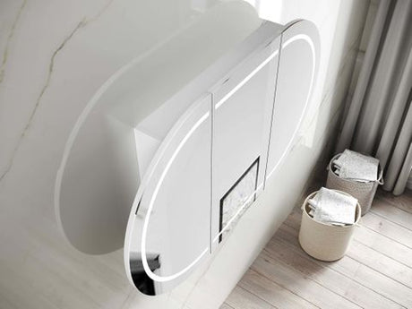 LED Bondi 1800(W)x900(H)White Shaving Cabinet - Premium Edition — detail 3