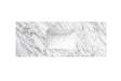 Laguna Mark II 1200mm Woodland Oak Wall Hung Vanity with Undermount Natural Carrara Marble Top & Basin