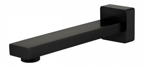 Taran Matte Black Bath Spout Square