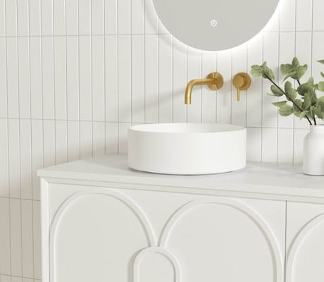 Laguna Mark II 1500mm Matte White Wall Hung Cabinet Only — detail 4