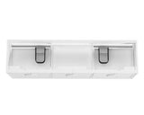 Laguna Mark II 1800mm Matte White Wall Hung Cabinet Only — detail 5