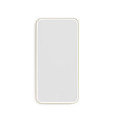 LED Newport 1500(W)x750(H) Gold Metal Frame Mirror- Install Horizontal or Vertical — detail 5