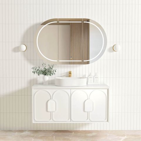 Laguna Mark II 1200mm Matte White Wall Hung Cabinet Only