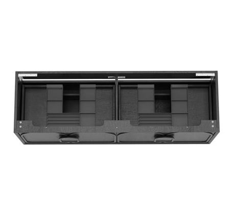 Laguna Mark II 1500mm Black Oak Wall Hung Cabinet Only — detail 6