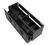 Laguna Mark II 1500mm Black Oak Wall Hung Cabinet Only — detail 7