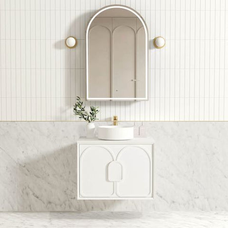 Laguna Mark II 750mm Matte White Wall Hung Cabinet Only