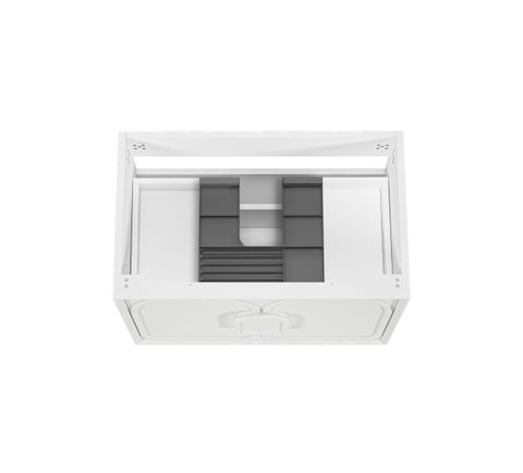 Laguna Mark II 750mm Matte White Wall Hung Cabinet Only — detail 8