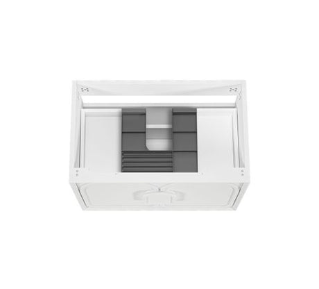 Laguna Mark II 750mm Matte White Wall Hung Cabinet Only — detail 8