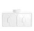 Laguna Mark II 1200mm Matte White Wall Hung Vanity with Matte White Top