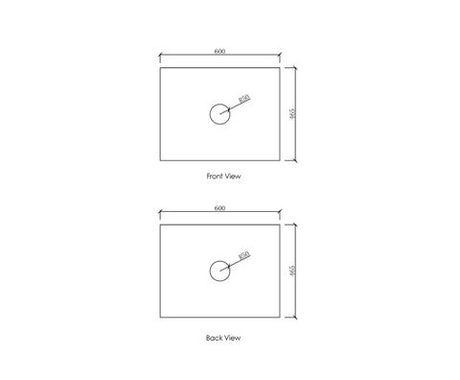 Laguna Mark II 600mm Matte White Wall Hung Vanity with Natural Carrara Marble Top — detail 3