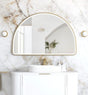 LED Moonlight Archie 800(H)x1200(W) Gold Metal Frame Mirror