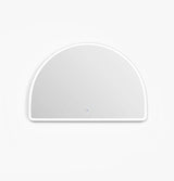 LED Moonlight Archie 800(H)x1200(W) White Metal Frame Mirror — detail 5