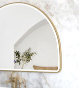 LED Moonlight Archie 1000(H)x1500(W) Gold Metal Frame Mirror — detail 3