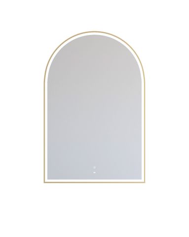 LED Archie 1200(H)x800(W) Gold Metal Frame Mirror — detail 4
