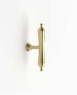 Heirloom - 80mm Brushed Brass Handle (Premium Solid Brass Construction) — detail 2