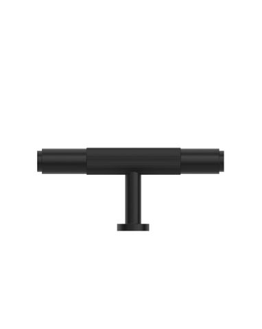Soho - 80mm Matte Black Handle (Premium Solid Brass Construction) — detail 4