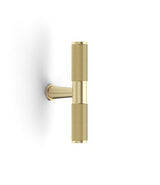 Nord - 80mm Brushed Brass Handle (Premium Solid Brass Construction) — detail 2
