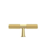 Nord - 80mm Brushed Brass Handle (Premium Solid Brass Construction) — detail 3