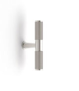 Nord - 80mm  Brushed Nickel Handle (Premium Solid Brass Construction) — detail 2