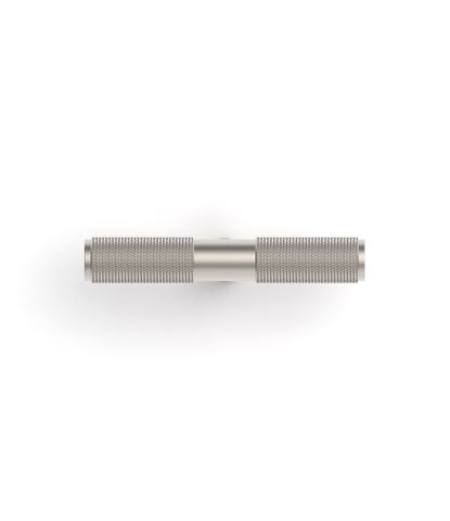 Nord - 80mm  Brushed Nickel Handle (Premium Solid Brass Construction) — detail 3