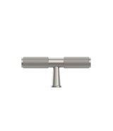 Nord - 80mm  Brushed Nickel Handle (Premium Solid Brass Construction) — detail 4