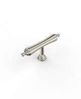 Heirloom - 80mm  Brushed Nickel Handle (Premium Solid Brass Construction)