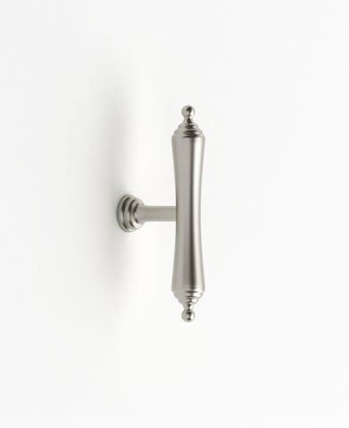 Heirloom - 80mm  Brushed Nickel Handle (Premium Solid Brass Construction) — detail 2