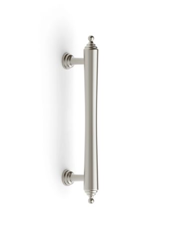 Heirloom - 140mm  Brushed Nickel Handle (Premium Solid Brass Construction) — detail 3