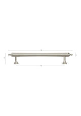Heirloom - 140mm  Brushed Nickel Handle (Premium Solid Brass Construction) — detail 4