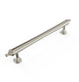 Heirloom - 171mm  Brushed Nickel Handle (Premium Solid Brass Construction)