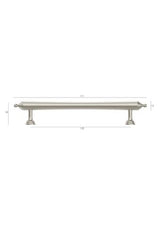 Heirloom - 171mm  Brushed Nickel Handle (Premium Solid Brass Construction) — detail 4