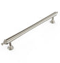 Heirloom - 202mm  Brushed Nickel Handle (Premium Solid Brass Construction)