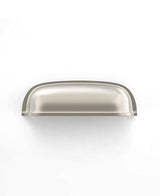 Newport - 90mm  Brushed Nickel Handle (Premium Solid Brass Construction) — detail 2