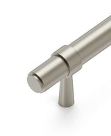 Astor - 138mm  Brushed Nickel Handle (Premium Solid Brass Construction) — detail 2