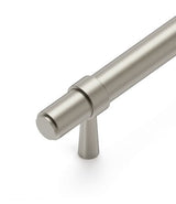 Astor - 210mm  Brushed Nickel Handle (Premium Solid Brass Construction) — detail 2