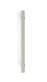 Astor - 210mm  Brushed Nickel Handle (Premium Solid Brass Construction) — detail 4