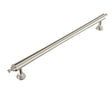 Heirloom - 233mm  Brushed Nickel Handle (Premium Solid Brass Construction)