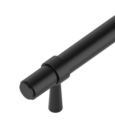 Astor - 138mm Matte Black Handle (Premium Solid Brass Construction) — detail 2