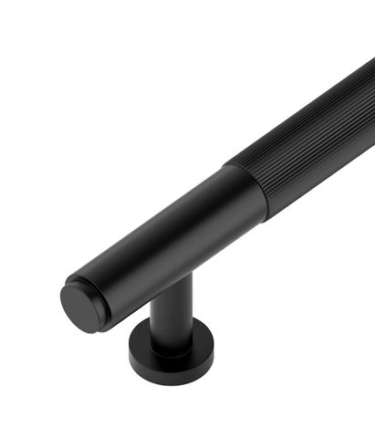 Soho - 165mm Matte Black Handle (Premium Solid Brass Construction) — detail 4